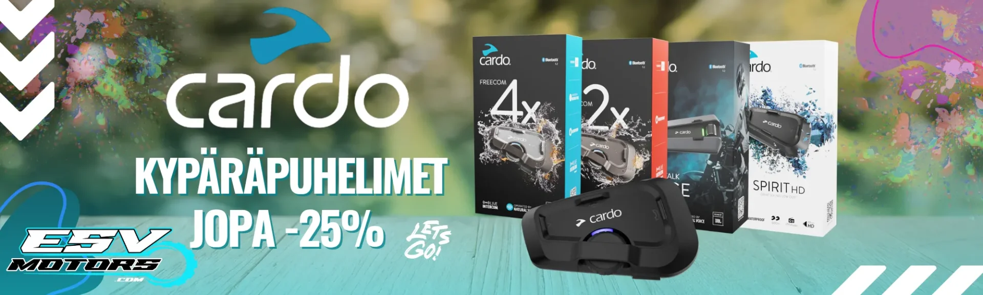 Tarjous Cardo Kypäräpuhelimet