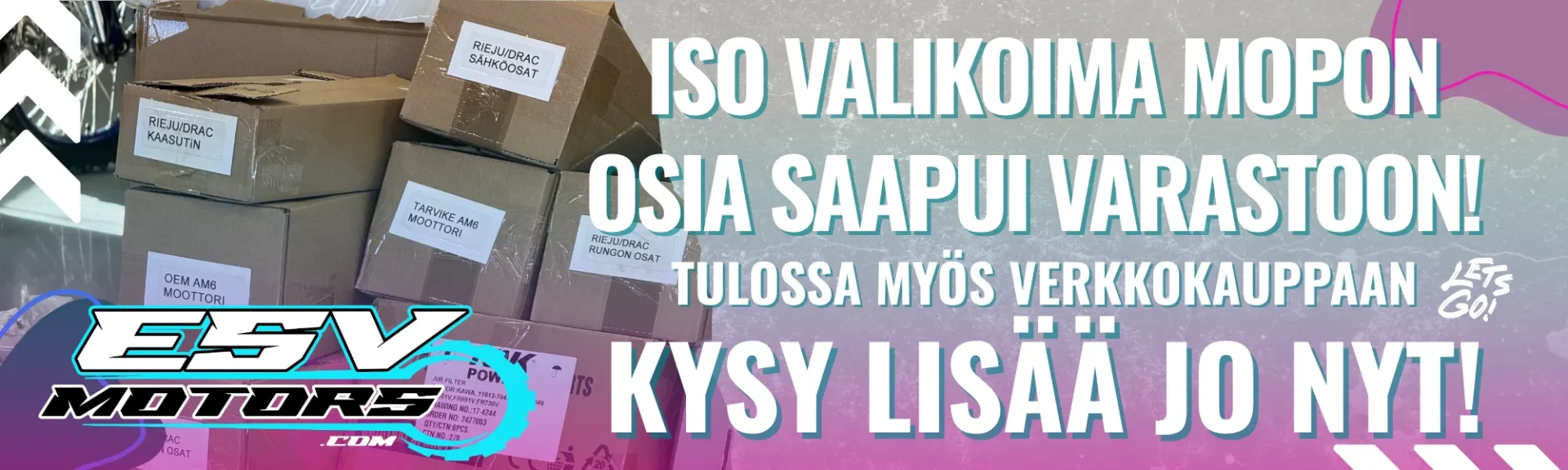 ESV-motorsilta mopon osia